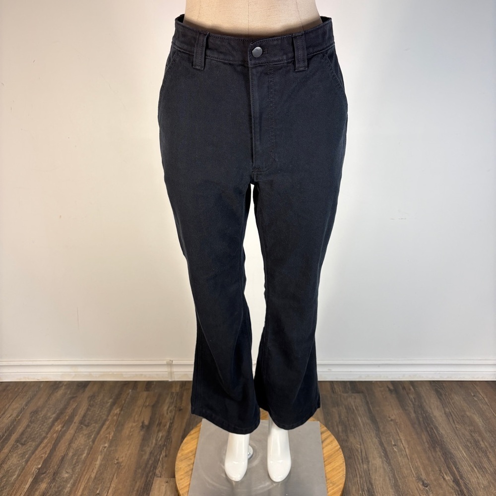 ❤️ TNA Black Wide Leg Denim Pants 6